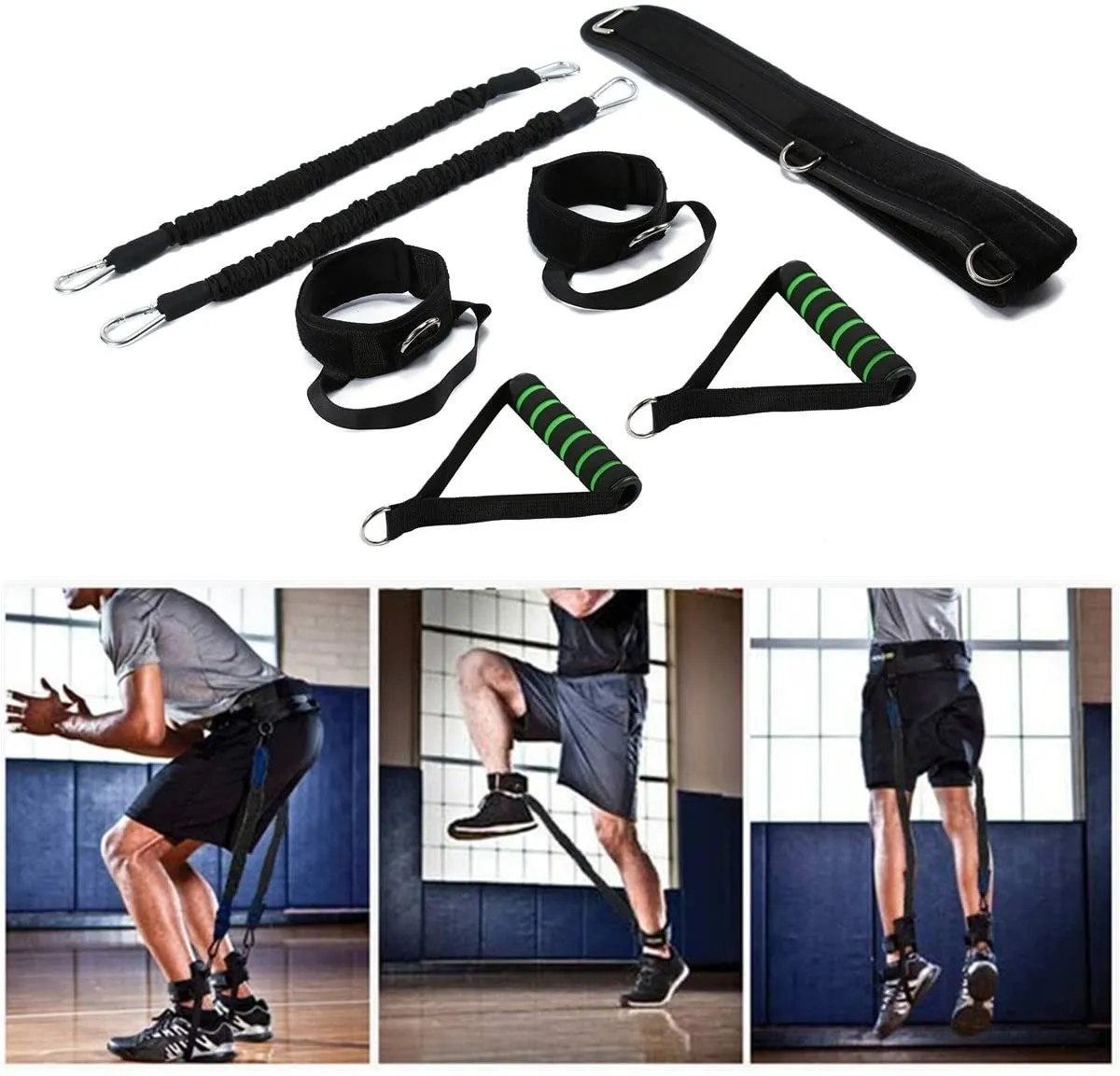D_NQ_NP_2X_824723-MLA46556019585_062021-F Cinturon Con Bandas Deportes Entrenamiento Sparring Sombra - Imagen 1